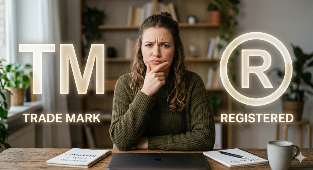 Qual a diferença entre TM e ®?